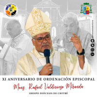 XI° Aniversario de Ordenación Episcopal de Mons. Rafael Valdivieso